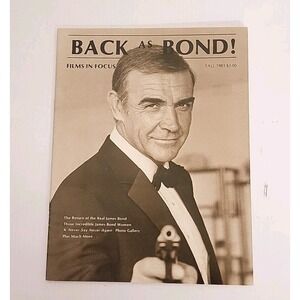 Back As Bond Films In Focus Magazine Fall 1983 (James Bond 007)